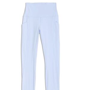 Lululemon Align High Rise 25" inseam, pastel blue